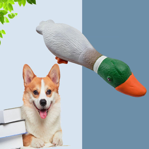 Mallard Duck Dog Toy Squeaky Toy For Masticadores Agresivos
