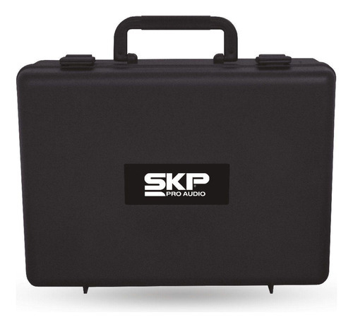 Kit de 3 micrófonos profesionales Skp Pro 33k con funda