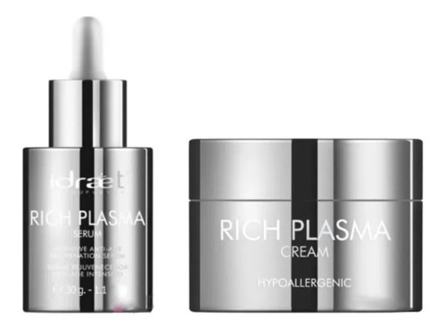 Imagen 2 de 2 de Serum Idraet Rich Plasma Para Piel Normal De 30ml/30g 30+ Años