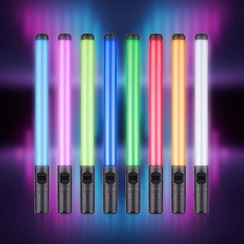 Imagen 3 de 10 de Luz Continua Rgb Led Stick Colores - Foto Video 3000k-6500k