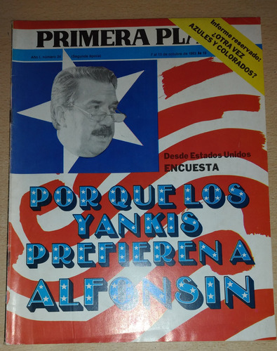 Revista Primera Plana N°24 Octubre De 1983