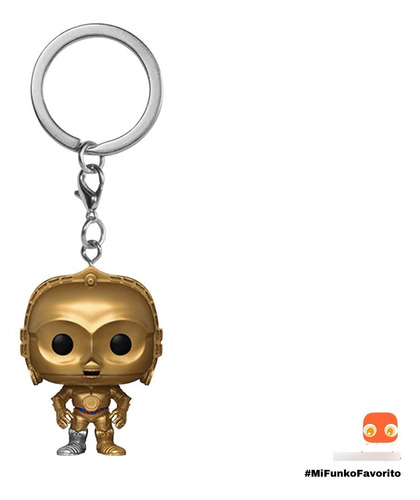 Imagen 5 de 5 de Llavero Funko Pop: Star Wars Clásicos- C3po