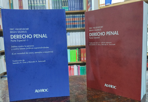 Pack X2 Hilgendorf Derecho Penal - Especial - Pte Gral.