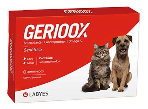 Gerioox 30 Comprimidos Condroprotetor E Anti-idade - Labyes