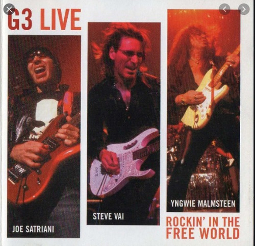 Cd G3 Live: Rockin In The Free World - Lacrado Satriani, Va