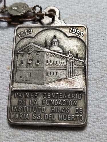 Medalla 100 Año Fundacion Hijas Maria Del Huerto - Gianelli