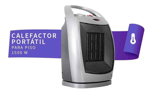 Calefactor De Ambiente Portátil Iusa 1500 W