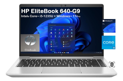 Hp Elitebook 640-g9 Core I5-1235u 32gb 512gb 14-fhd W11 Pro Aluminio (Reacondicionado)