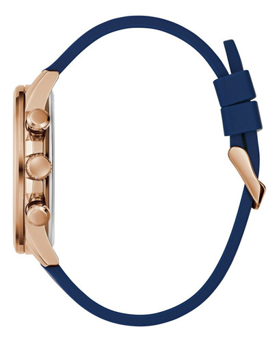 Reloj Guess Hombre Walker Azul Oro Rosa
