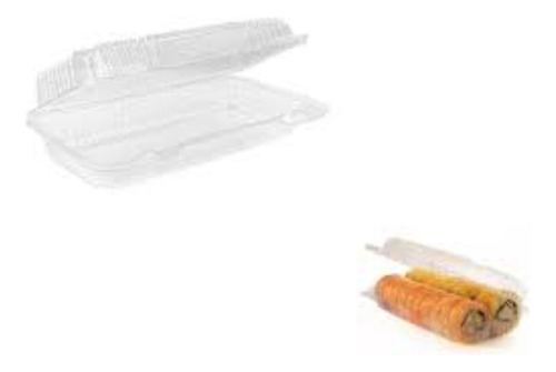 Envase Para Sushii 2 Rolls Pack 25 Unidades