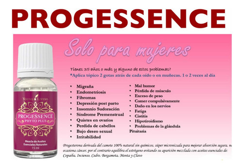 Aceite Progessence Phyto Plus De 15ml | Mercado Libre