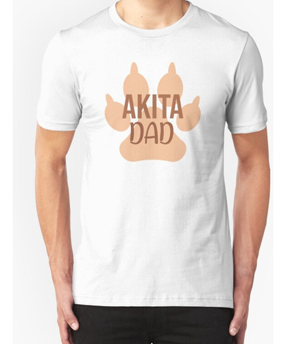 Franela Akita Dad Japanese Dog Funny