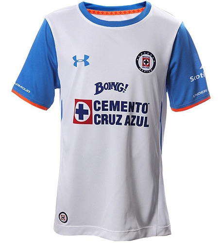 Playera Visitante Cruz Azul 15/16 Niño Under Armour Ua1500