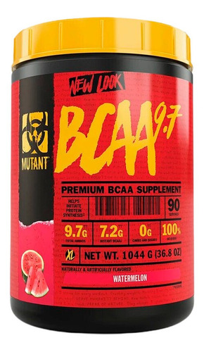 Aminoácidos Mutant Bcaa 9.7 90 Servicios Watermelon+shaker