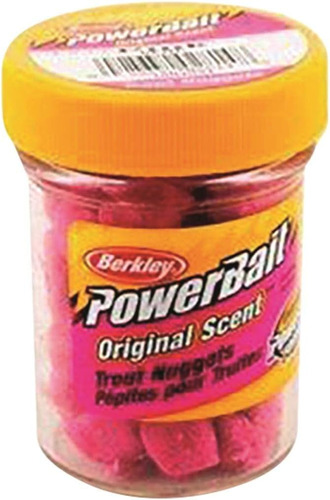 Berkley Bpnp Powerbait Power Nuggets Biodegradables, Rosa, 1