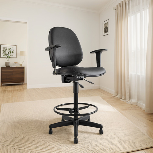 Cadeira Caixa Ergonômica Sano. Com Braços. Nr17.