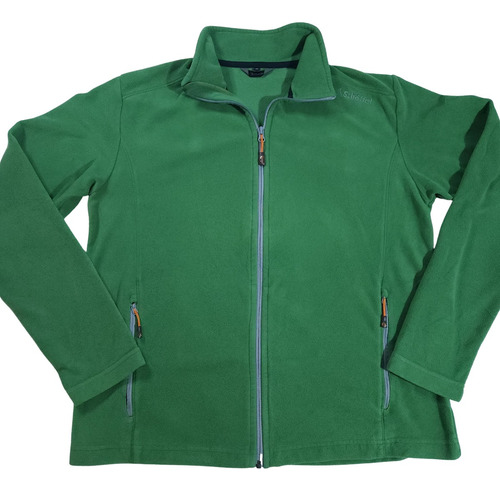 Poleron Polar Full Zip Fleece Schoffel, Verde, Talla L