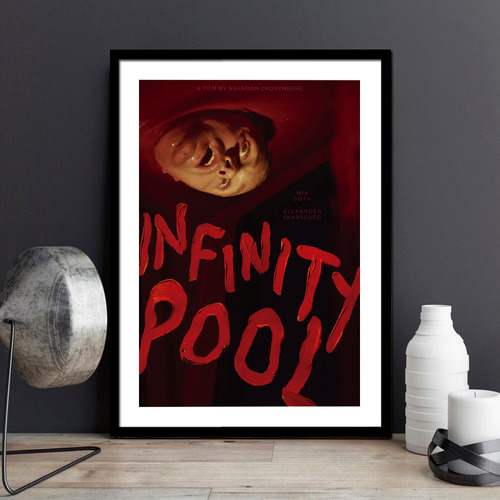 Cuadro Infinity Pool Brandon Cronenberg Pelicula Cine Poster