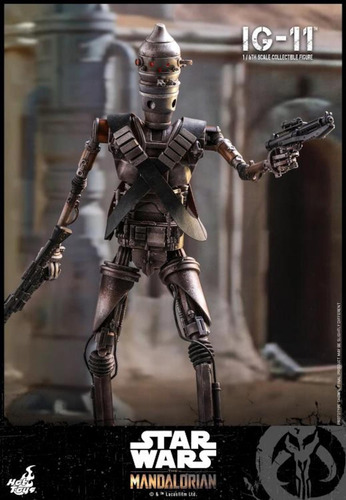 Ig-11 1/6 Star Wars Mandalorian Child Grogu Disney Hot Toys