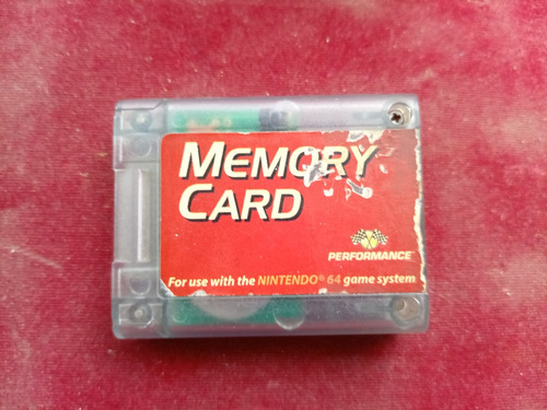 Controller Pak / Memory Card ( Nintendo 64 N64 ) 10v \(^o^)/