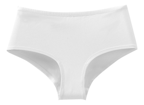 Bóxers De Color Liso A La Moda De Ropa Interior Para Mujer,