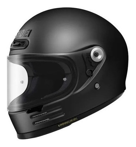 Capacete Shoei Retro Glamster Preto Fosco Tamanho do capacete 58 (M)