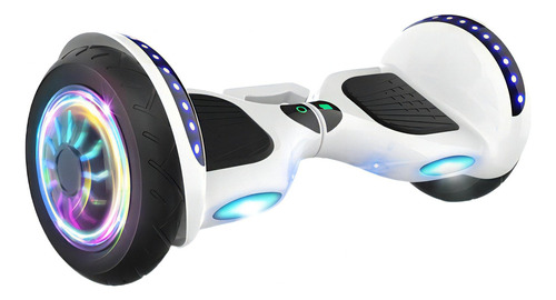 Skate elétrico hoverboard Lurs HB100S Branco 10"