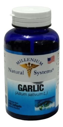 Garlic Pak 2 Frasco Natural Sys - Unidad a $245