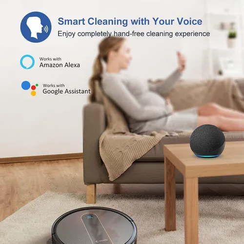 Robot Aspirador R750, Compatible Alexa, Sistema De Trap...