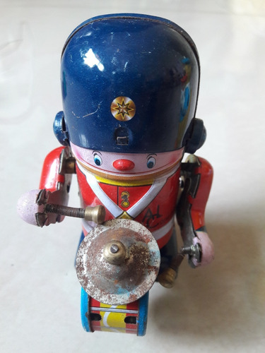 Lote De Brinquedo Antigos A Corda Lata E Borracha Raro Leia (Usado)