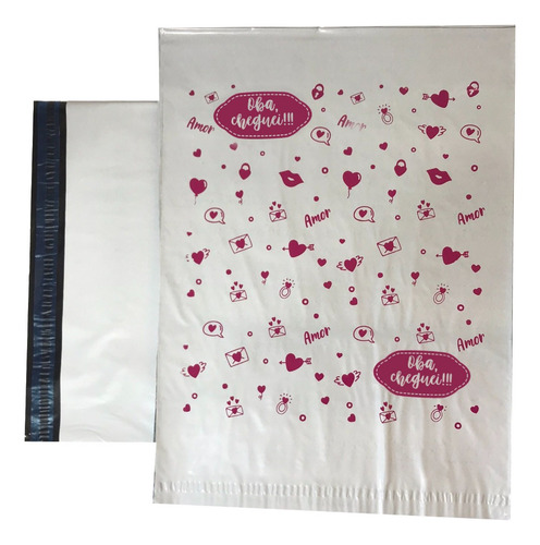 Saco Personalizado De Plástico Para Os Correios 32x40 25unid
