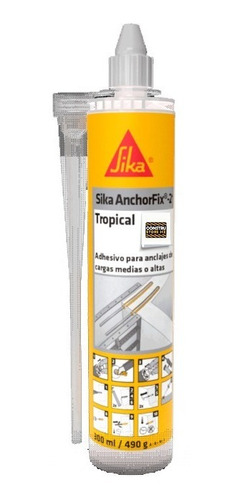 Sika Anchorfix 2 Tropical Anclaje De Varillas Y Pernos 0.3 L