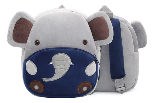 Mochila De Felpa De Elefante Y Dibujos Animados