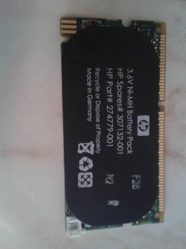 Imagen 3 de 3 de Modulo Cache Hp 128mb 356272-001 Con Bateria