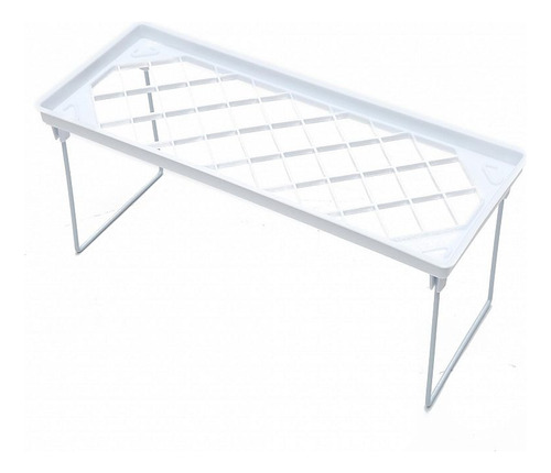 Estante Organizador Plegable Alacena Apilable Blanco 14x35