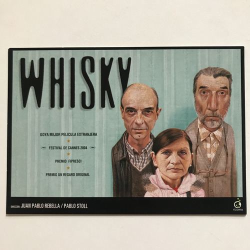 Postal Publicitaria Whisky Pelicula