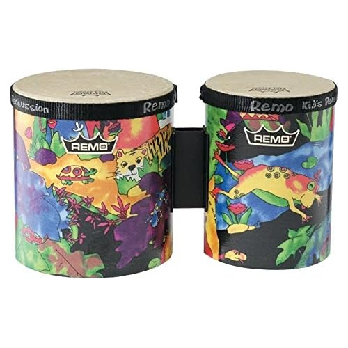 Kd-5400-01 Kids Percussion Bongo Drum - Fabric Rain For...