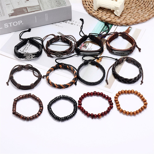 Joyería De Punto Diy Pulsera Conjunto De 12 Piezas