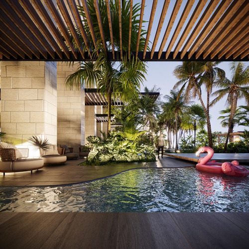 Departamento En Venta En Cancún, Blas, En Exclusiva Zona, Puerto Cancún Y Con Amenidades De Primer Nivel