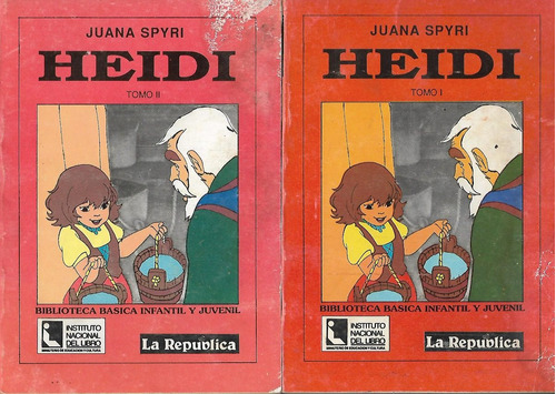 Heidi - Juana Spyri - Dos Tomos
