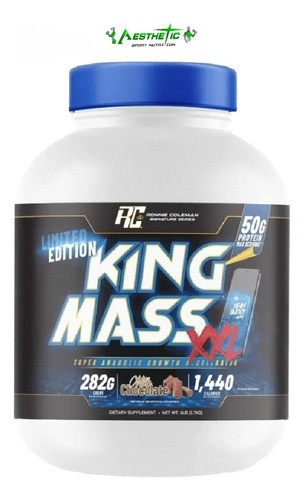 King Mass Xl 6lbs Proteina Ganadora De Peso Ronnie Coleman