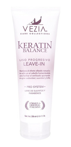 Leave-in Keratin Balance Vezia 250ml