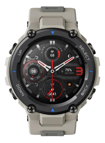 Amazfit T-rex Pro Gris Color de la caja Desert grey Color de la correa Desert grey