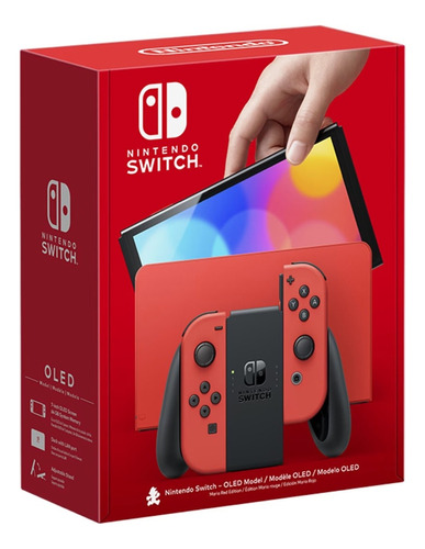 Consola Nintendo Switch Oled Mario Red Edition