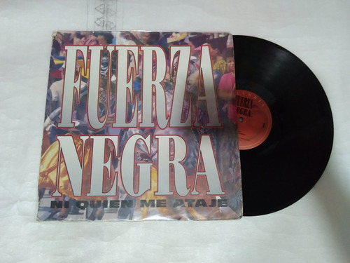 Lp Vinilo Promocional Fuerza Negra Ni Quién Me Ataje 1996