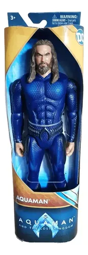 Figura De Accion Dc Aquaman 2 Traje Azul 30cm - Spin Master