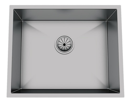 Cuba Inox Quadrada 500 X 400 Handmad C/ Escorredor Inox 304
