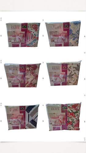 Lençol Casal Jogo De Cama 4 Peças 180 Fios Com Elástico Rosa Floral Rosa