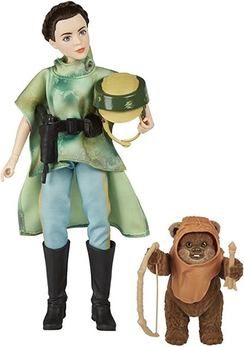 Leia & Wicket Forces Of Destiny Star Wars Hasbro Disney 