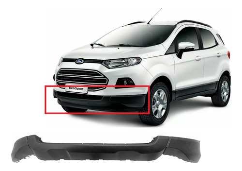 Faldon Lip Inferior Facia Delantera Ford Ecosport 2013 2014